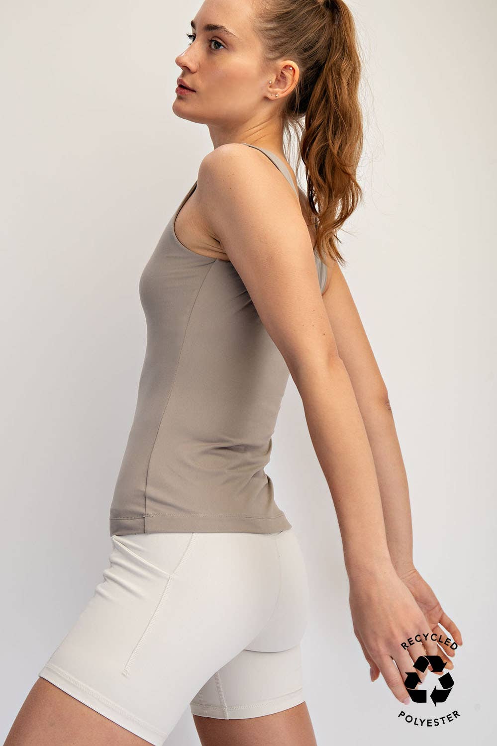 Butter Soft Tank | Stone Taupe