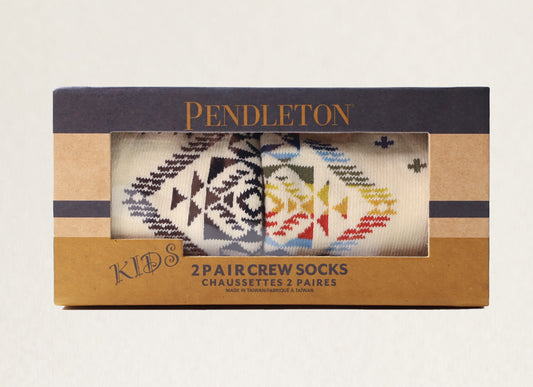 Pendleton Youth Socks - 2pk