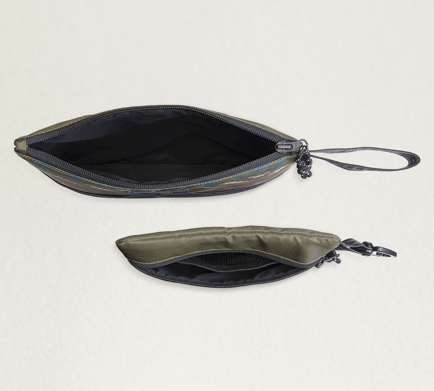 Pendleton Carico Lake Olive Zip Pouch Set