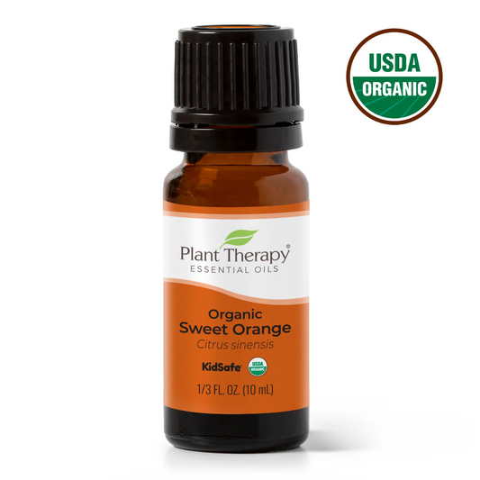Organic Sweet Orange Essential Oil 10 mL