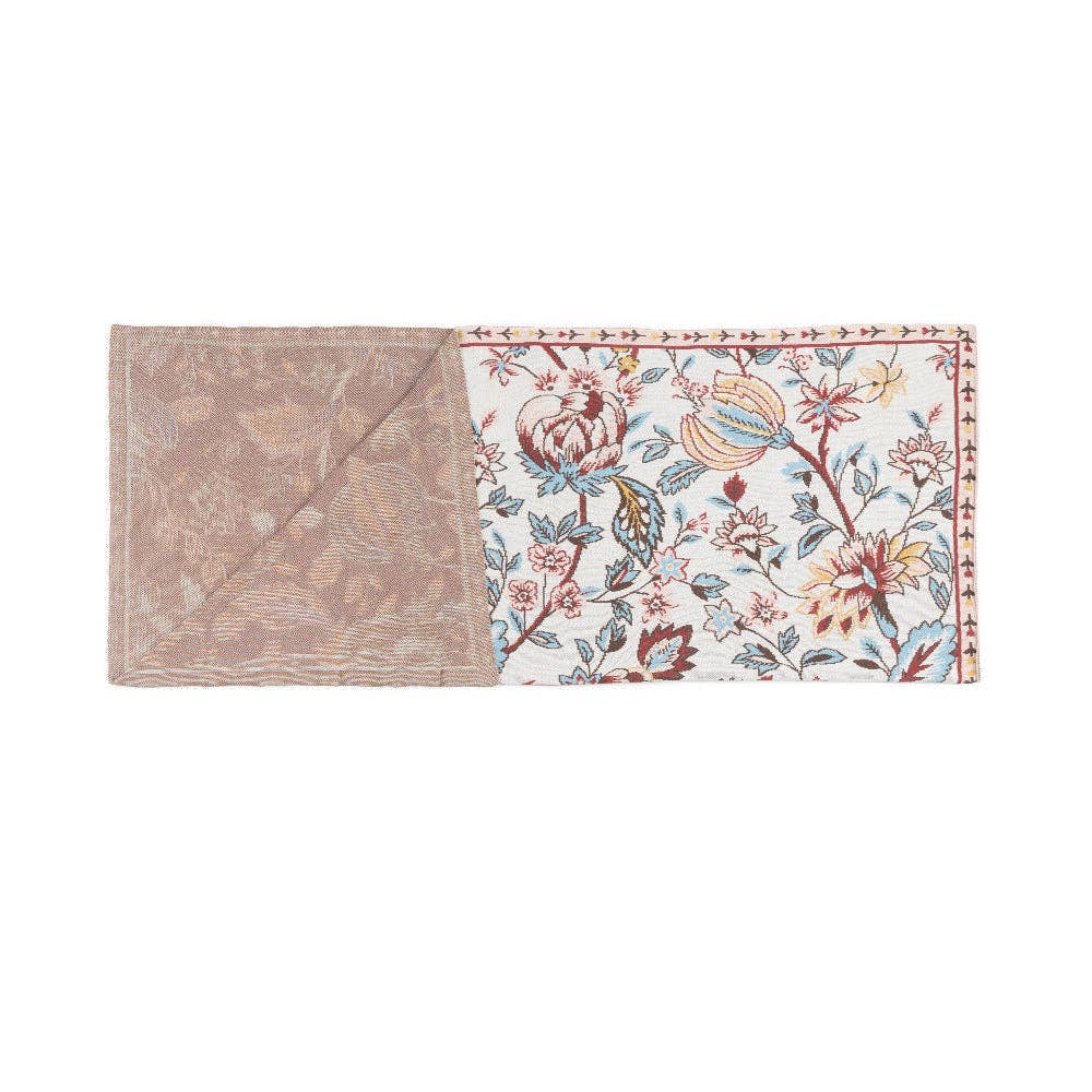 Myra | Copper Meadow Floral Throw in Desert Bloom