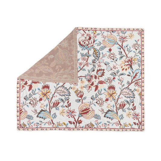 Myra | Copper Meadow Floral Throw in Desert Bloom