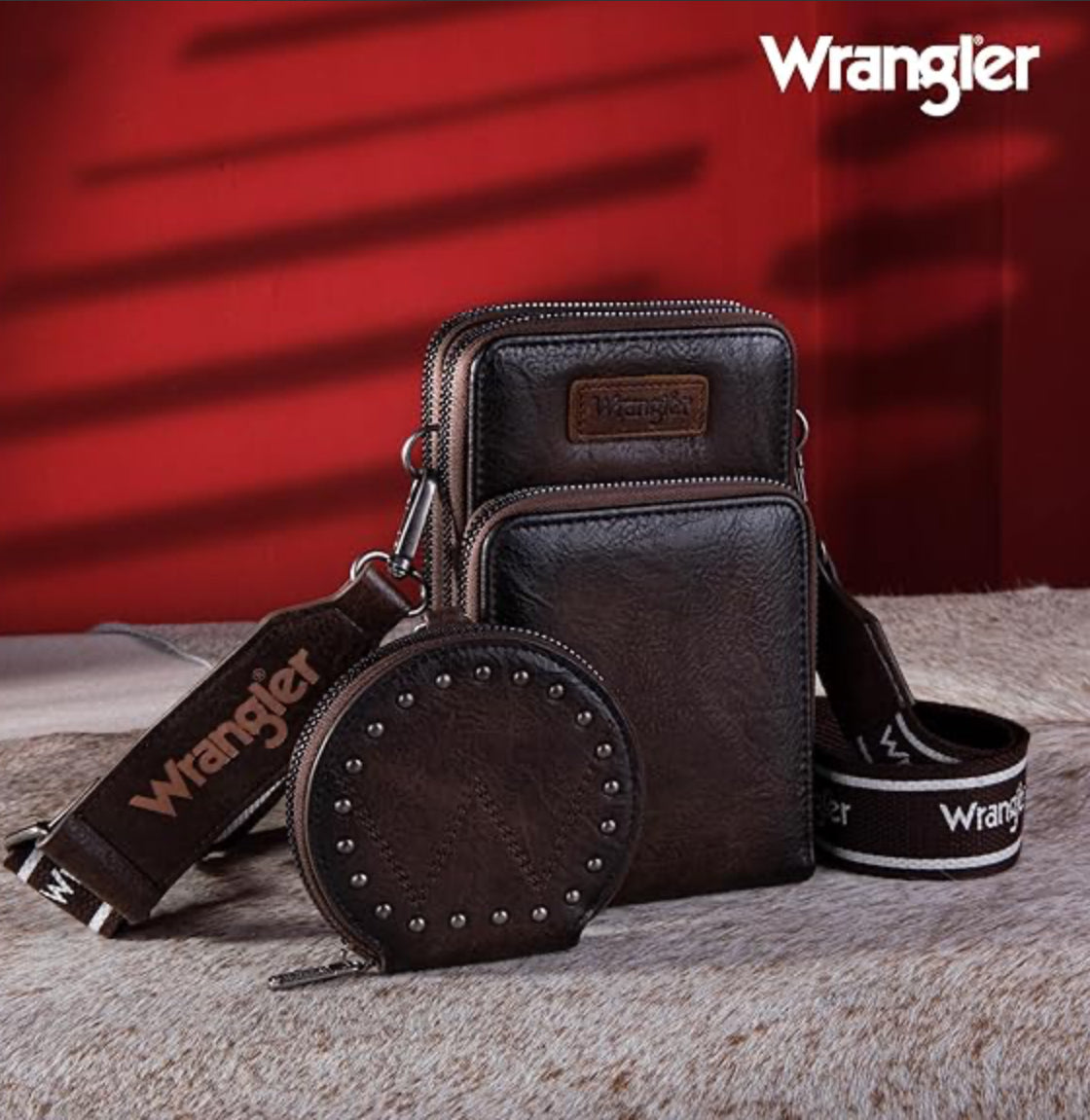 Wrangler Cell Phone Crossbody Purse