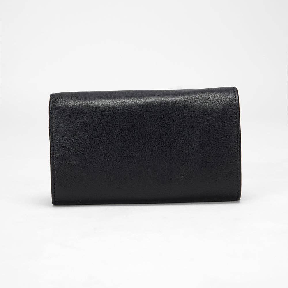 LOYAL WEST Canyon Leather Jewelry Case | Black