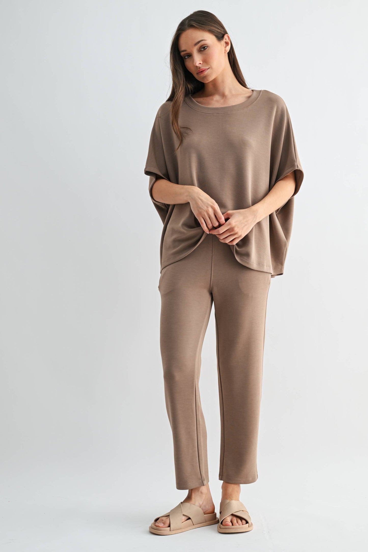Laguna Butter Soft Drape Cropped Pants