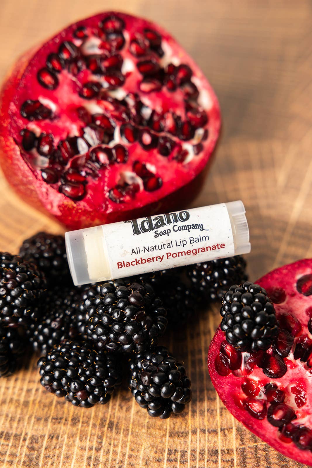 Natural Lip Balm: Idaho Huckleberry