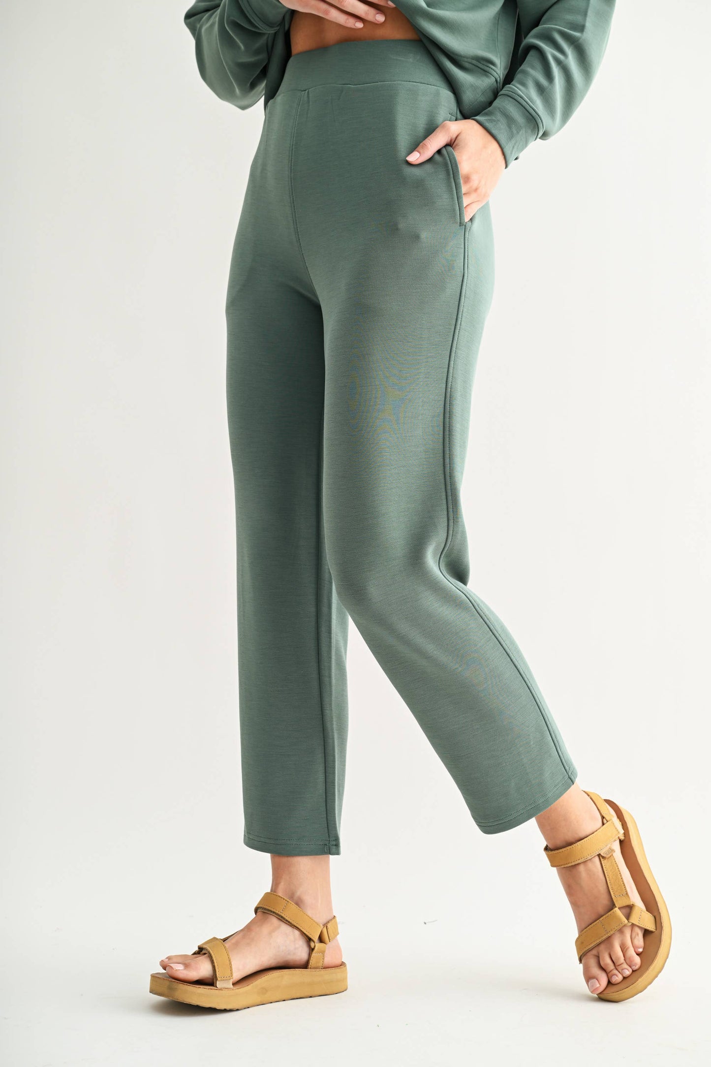 Laguna Soft Drape Cropped Pants