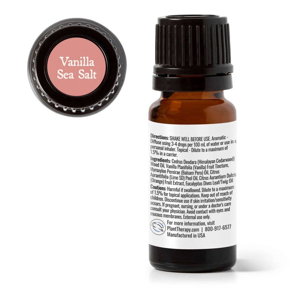 Vanilla Sea Salt Essential Oil Blend 10 mL