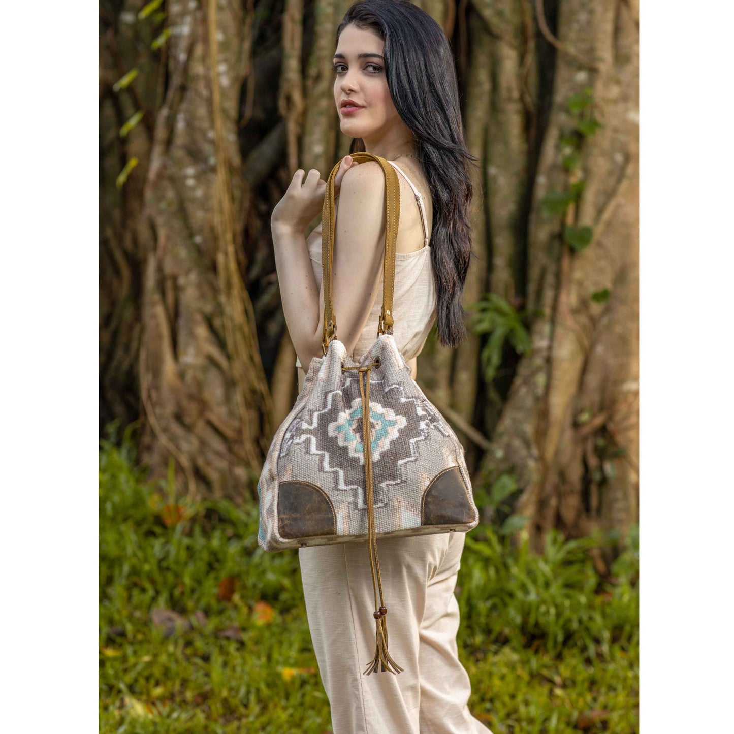 Myra Temple Run Bucket Bag