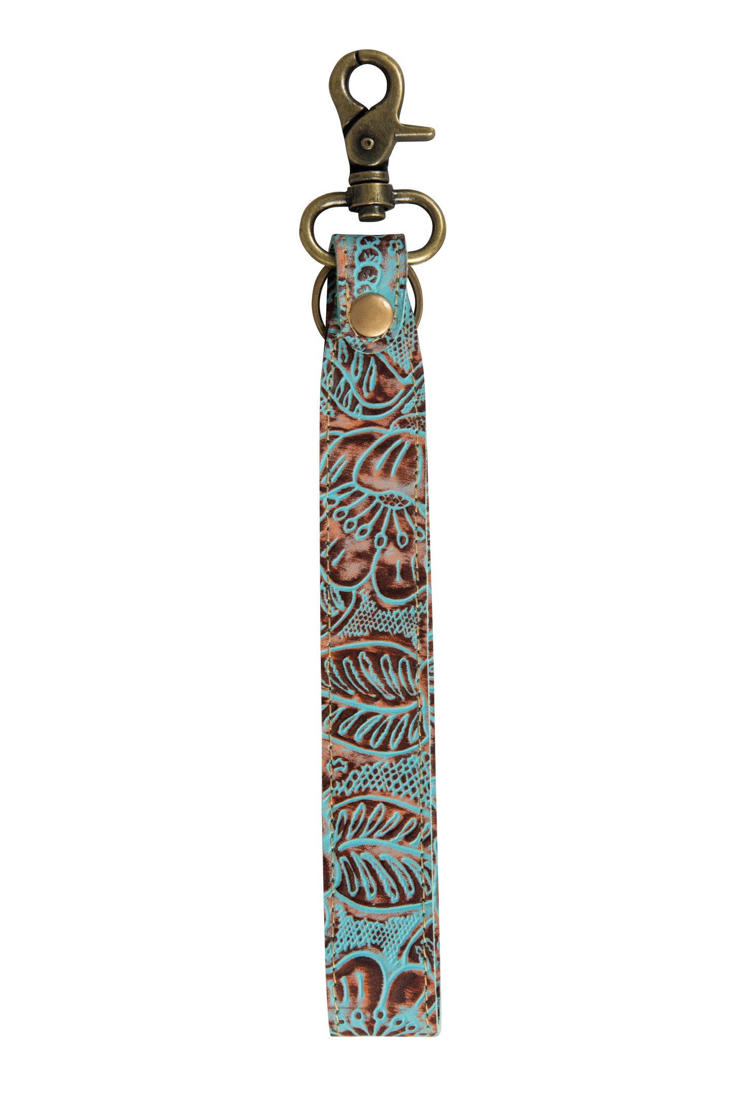 Myra | Pathflower Trail Hand-Tooled Key Fob