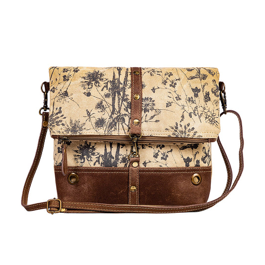 Myra Tazzie Floral Accent Crossbody Bag