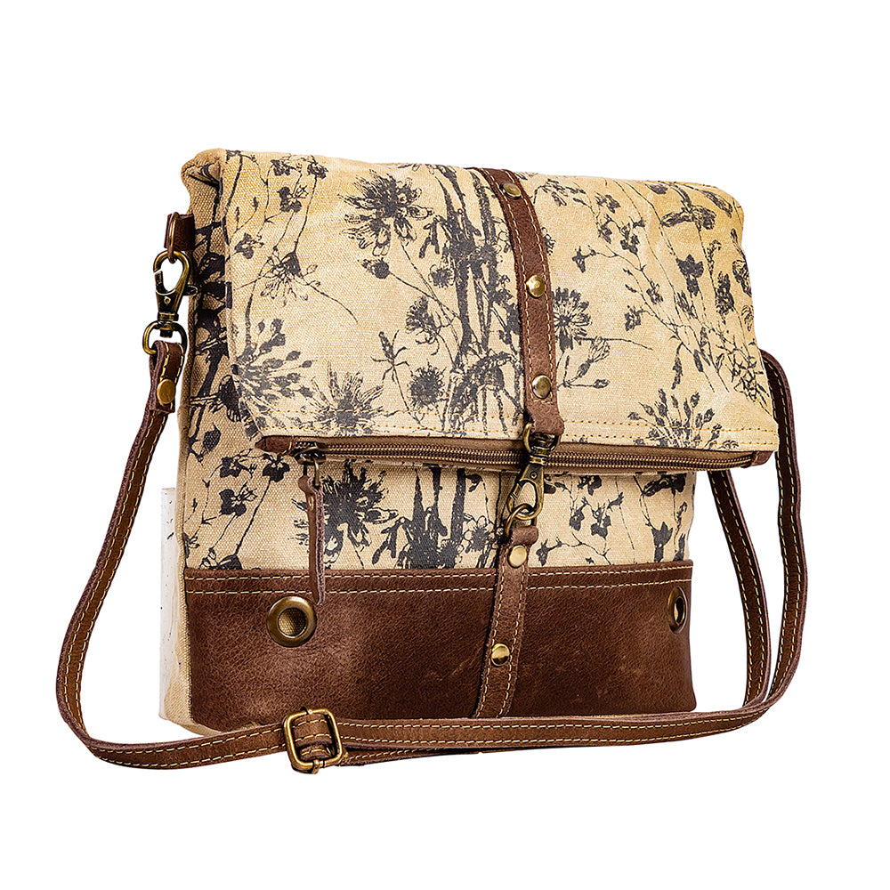 Myra Tazzie Floral Accent Crossbody Bag