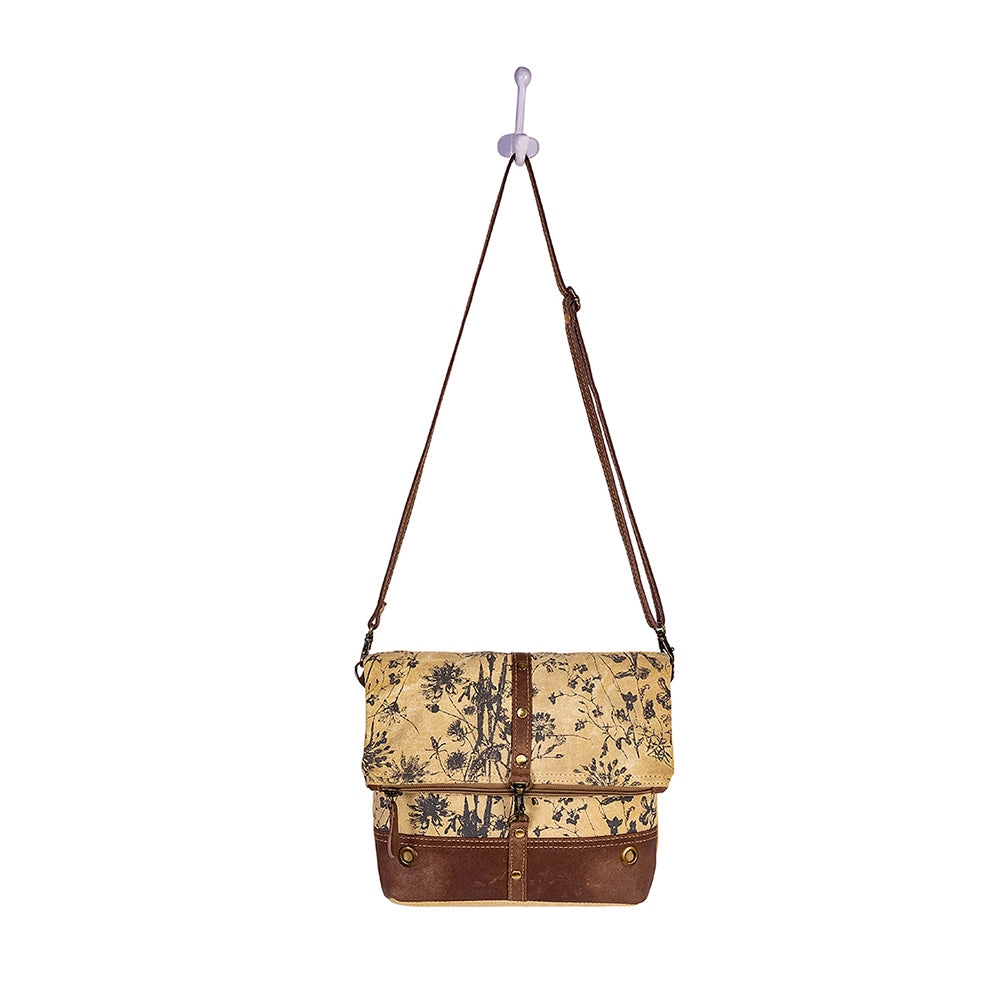 Myra Tazzie Floral Accent Crossbody Bag