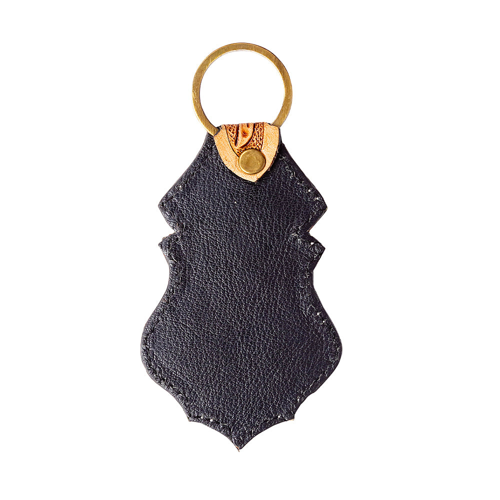 Myra | North Bloom Hand-tooled Key Fob