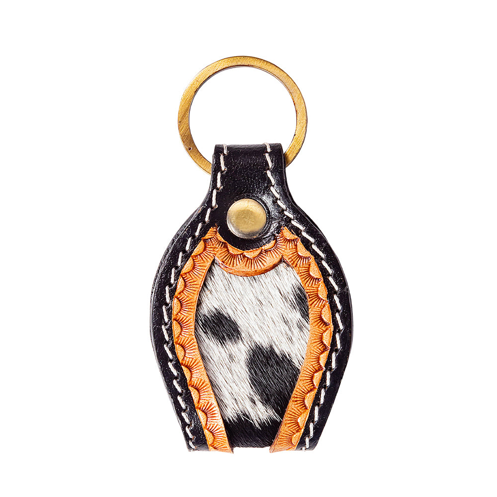 Myra | Meriton Hand-tooled Key Fob