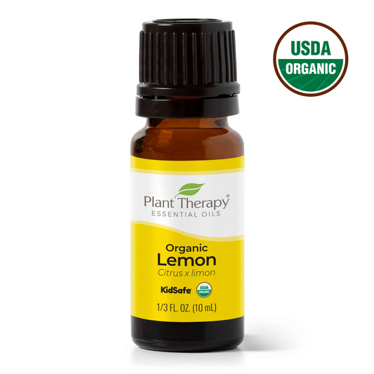 Organic Lemon Essential Oil 10 mL