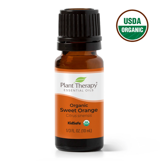 Organic Sweet Orange Essential Oil 10mL