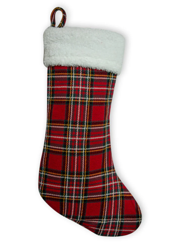 MYRA | Tartan Plaid Stocking