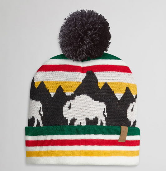 Pendleton Retro Buffalo Pom Beanie