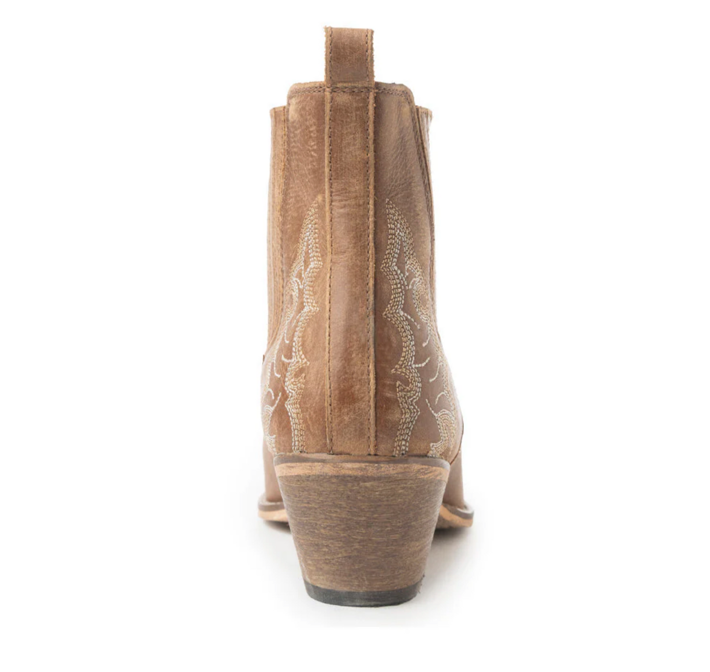 MYRA | Dearling Ranch Booties in Brown