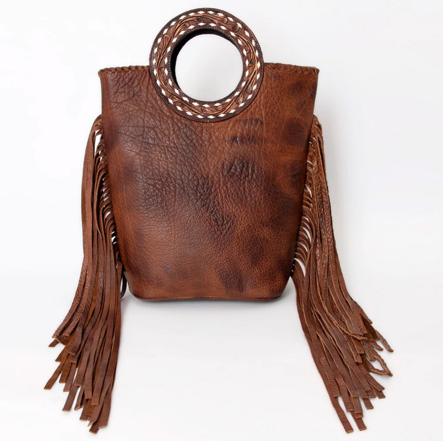 American Darling | Genuine Leather Fringe Tote
