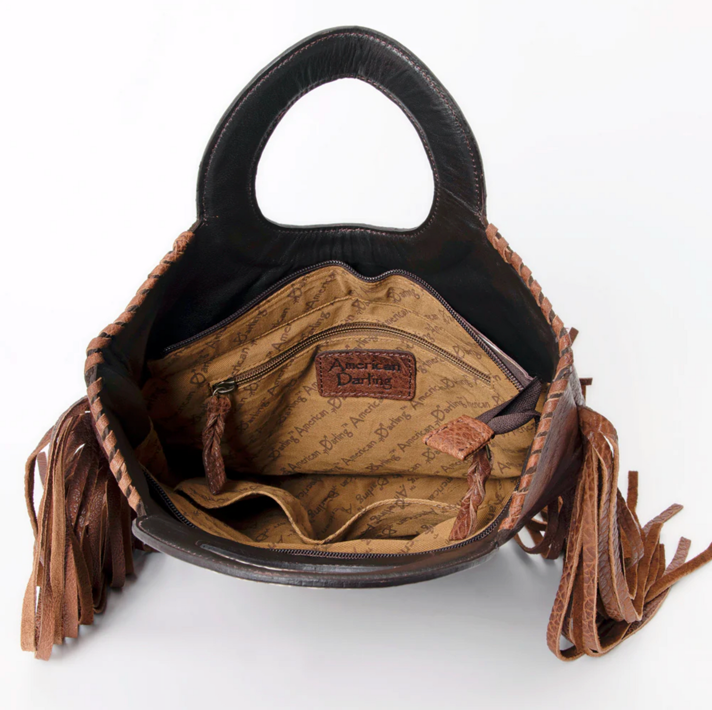 American Darling | Genuine Leather Fringe Tote