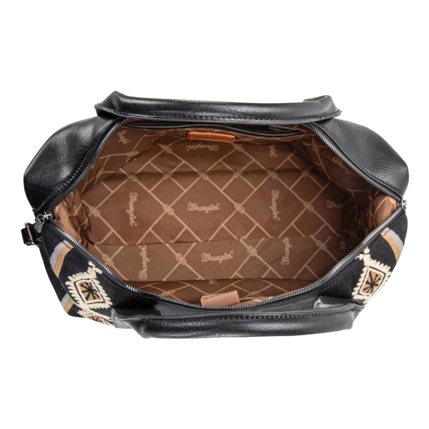 Wrangler Southwestern Duffle Bag | Black