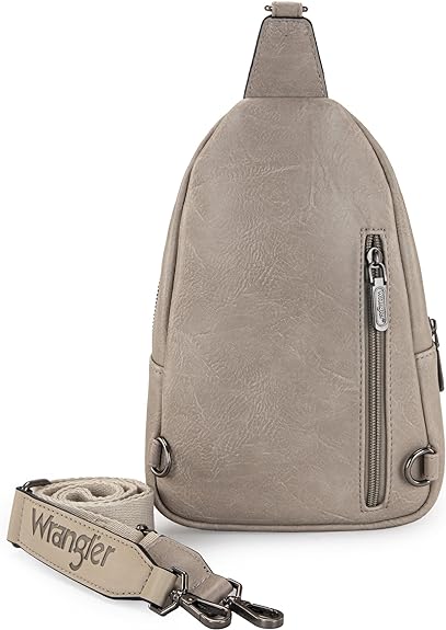 Wrangler Dual Sling Bag | Light Grey