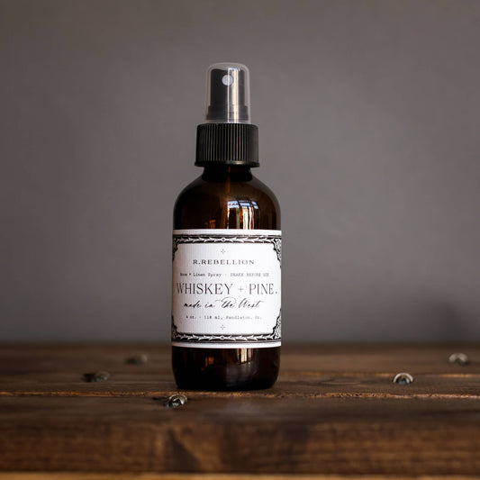 Whiskey + Pine Room + Linen Spray