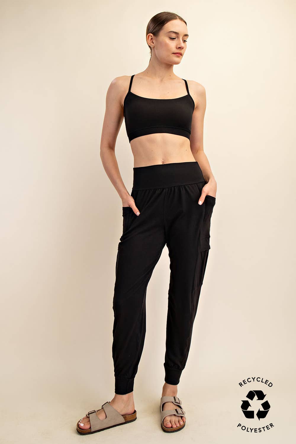 Butter Soft High Waist Cargo Joggers