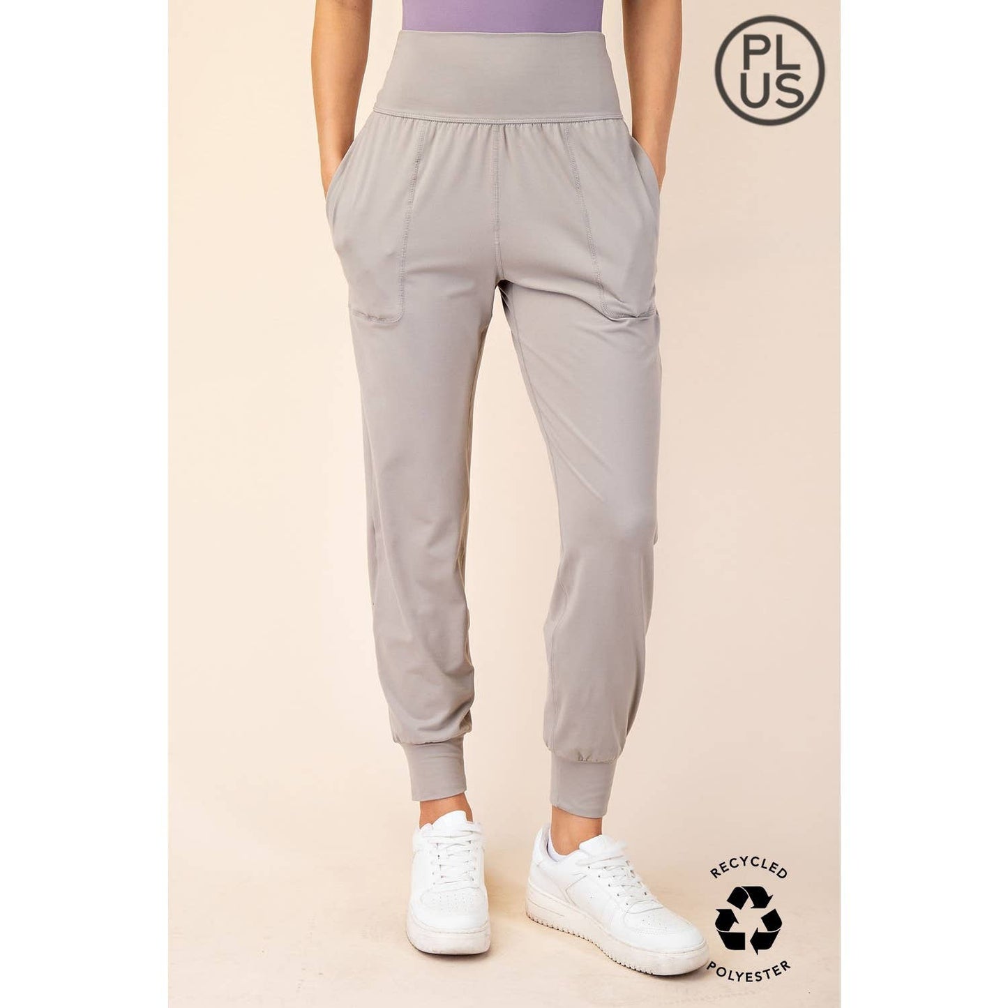 Butter Soft High Waist Joggers with Pockets | Plus Size