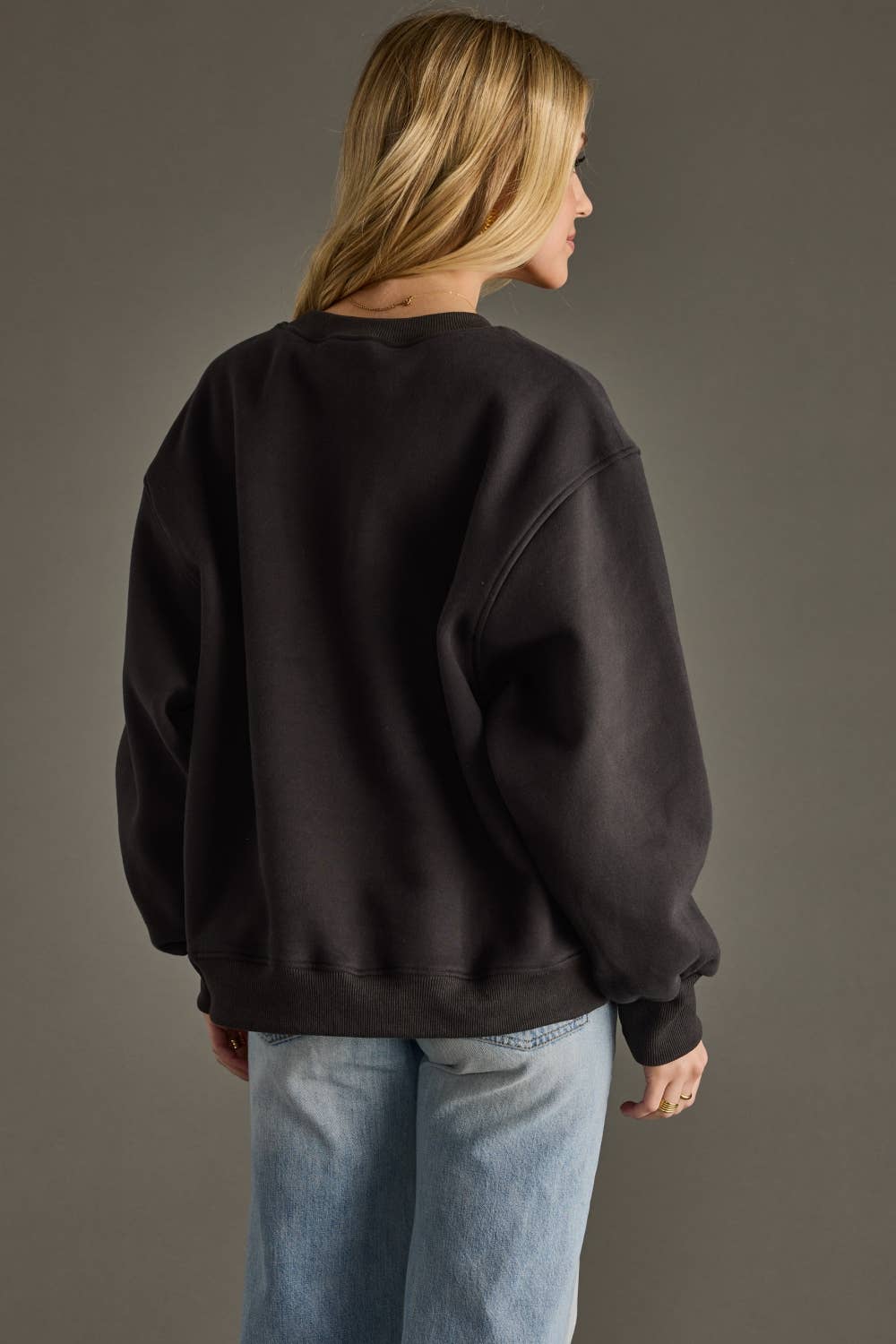 Merry & Bright Sweatshirt | Charcoal