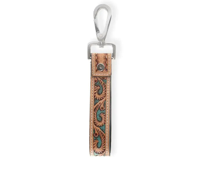 Myra | Jackstone Hand-tooled Leather Key Fob